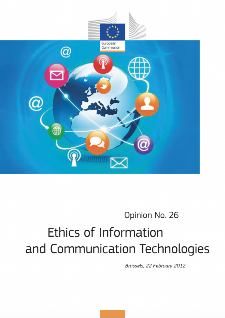 Cover_Ethics of Information and Communication Technologies