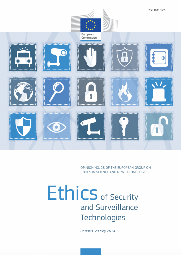 Cover_Ethics of Security and Surveillance Technologies