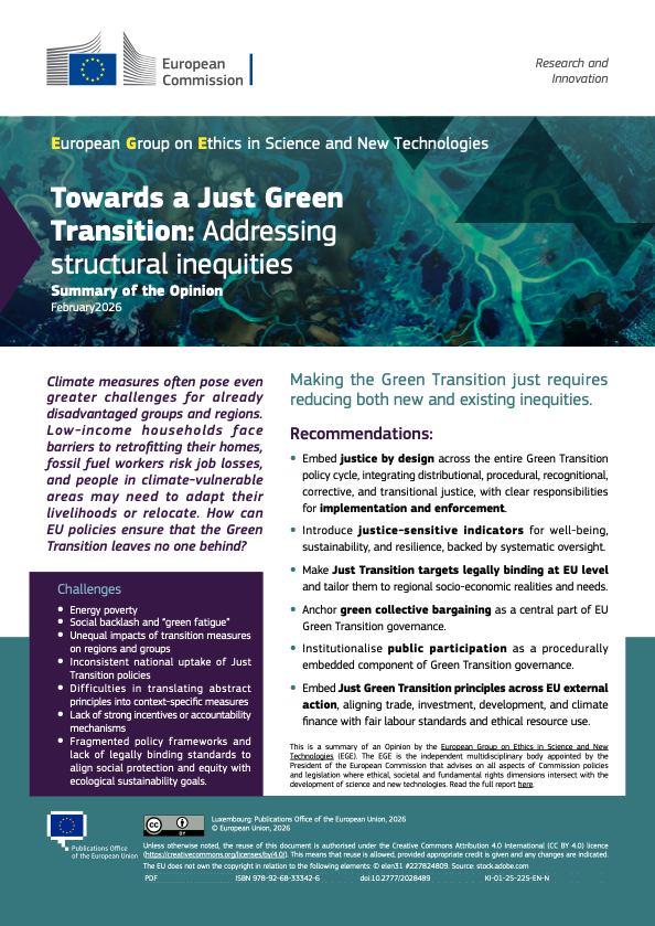 Factsheet_Towards a Just Green Transition