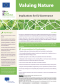 Factsheet_Valuing Nature